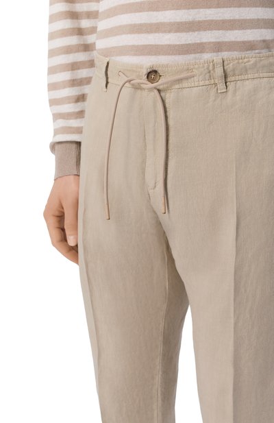 Льняные брюки PAUL&SHARK, арт. 26414031, фото 5