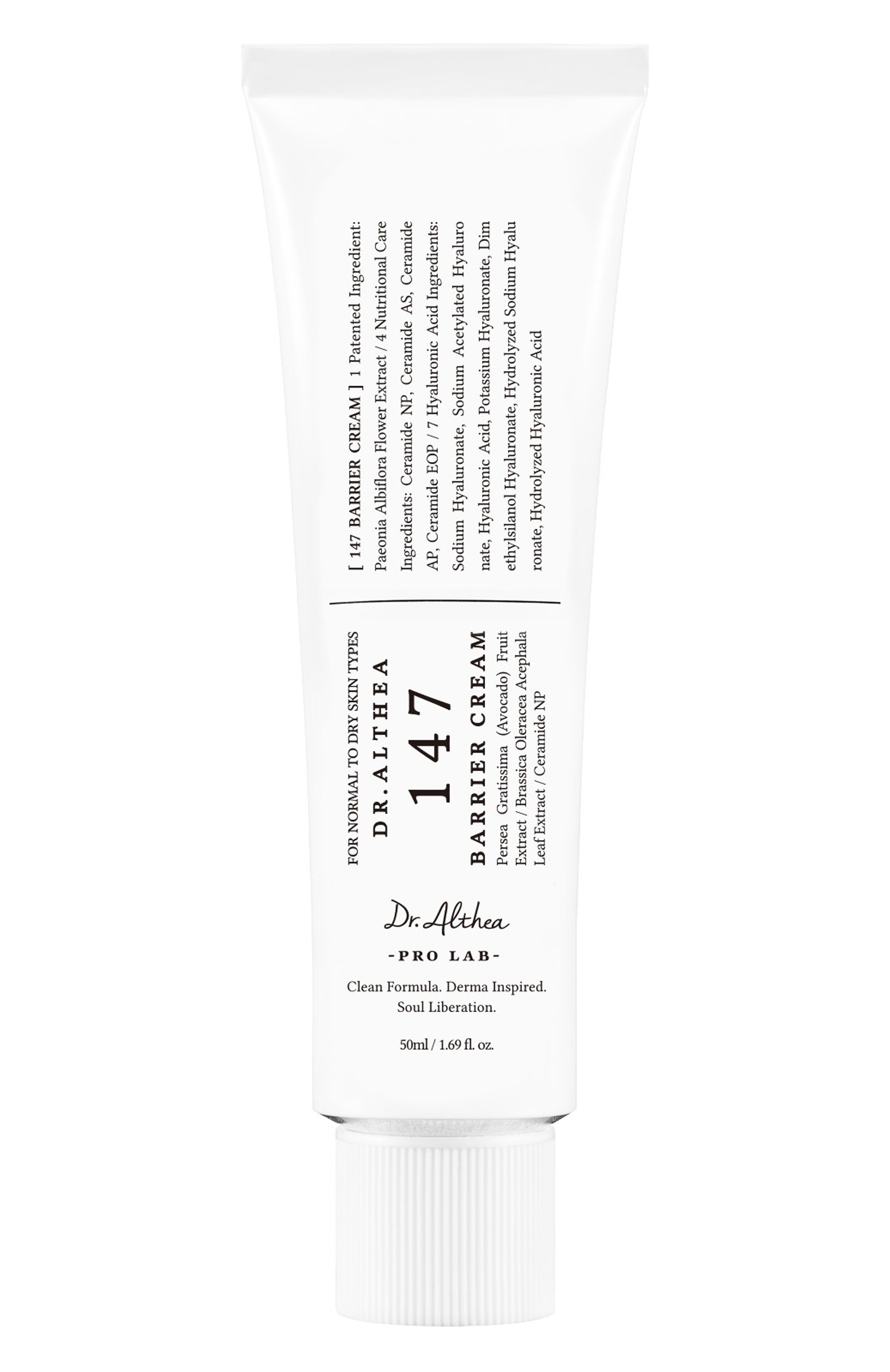 Успокаивающий крем для лица 147 barrier cream (50ml) DR. ALTHEA бесцветного цвета по цене 3400 руб., арт. 251363, фото 1 Успокаивающий крем для лица 147 barrier cream (50ml) DR. ALTHEA, арт. 251363, фото 1