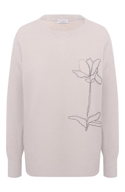 Женский кашемировый пуловер BRUNELLO CUCINELLI, арт. M12180200