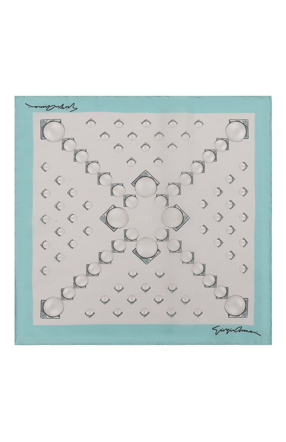 Шелковый платок GIORGIO ARMANI, арт. 795319/4R152, фото 3