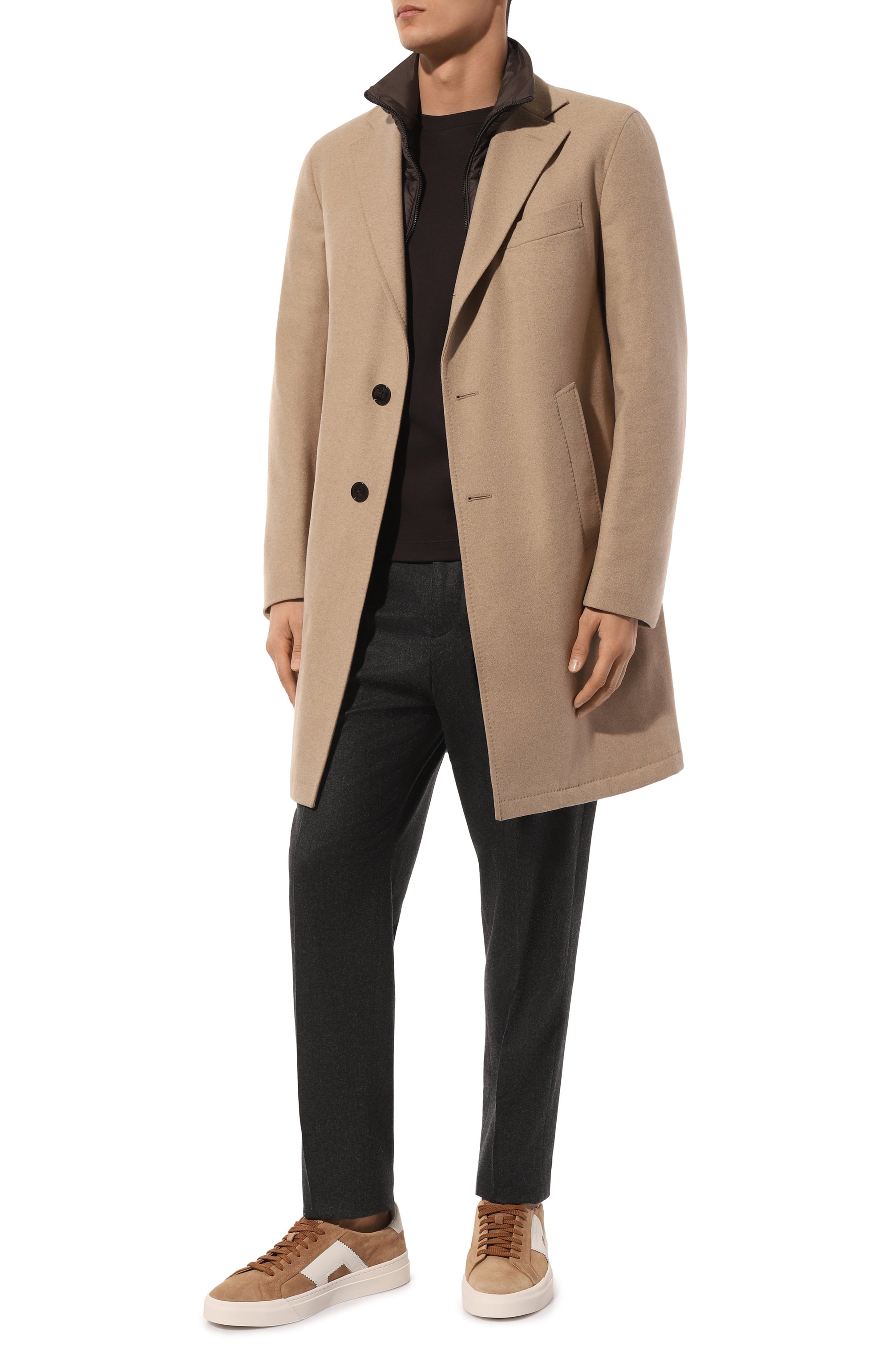 Замшевые кеды gloria SANTONI, арт. MBGT21870PNNGSU4U60, фото 2