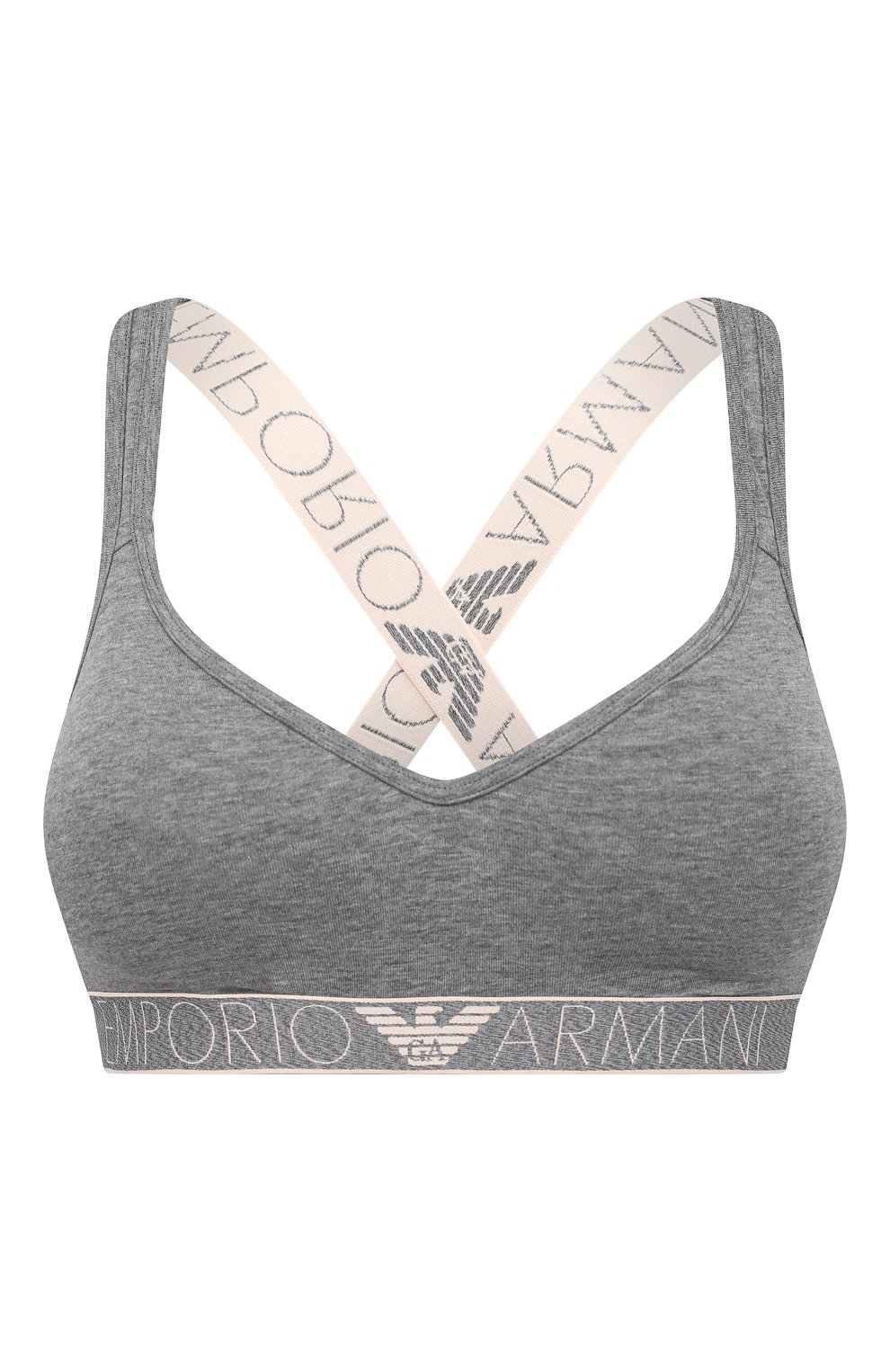 Хлопковый бюстгальтер EMPORIO ARMANI, арт. 163995/0A317, фото 1