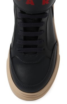 Высокие кеды из кожи MARNI, арт. 75343/28-35, фото 1