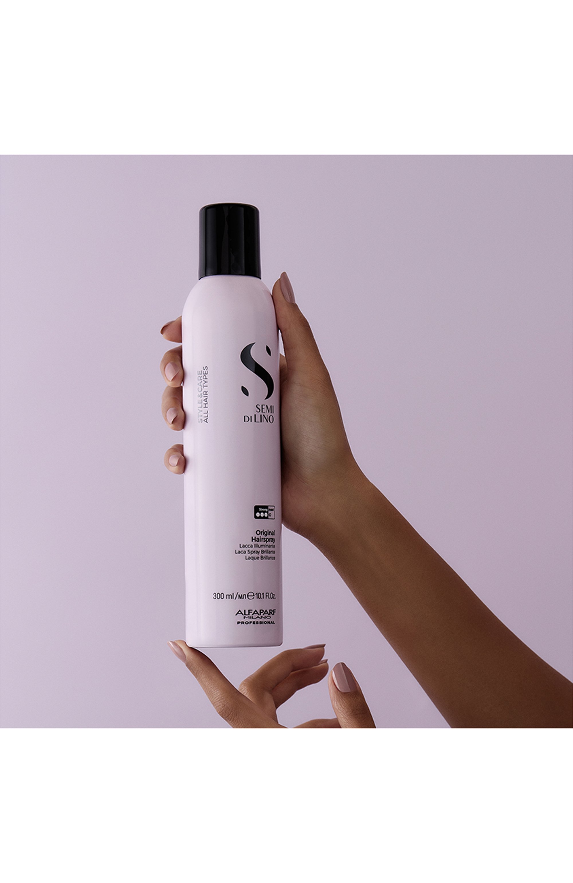 Лак для волос сильной фиксации sdl style & care (300ml) ALFAPARF MILANO PROFESSIONAL бесцветного цвета по цене 2700 руб., арт. 23357, фото 2 Лак для волос сильной фиксации sdl style & care (300ml) ALFAPARF MILANO PROFESSIONAL, арт. 23357, фото 2