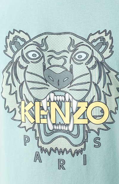 Хлопковая футболка KENZO, арт. FA55TS5114Y0, фото 5