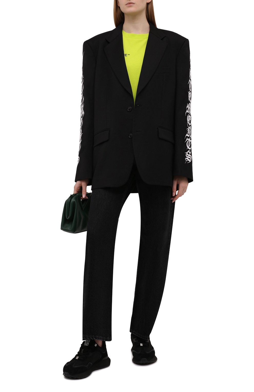 Хлопковая футболка reebok x monochrome REEBOK, арт. HE0860, фото 2