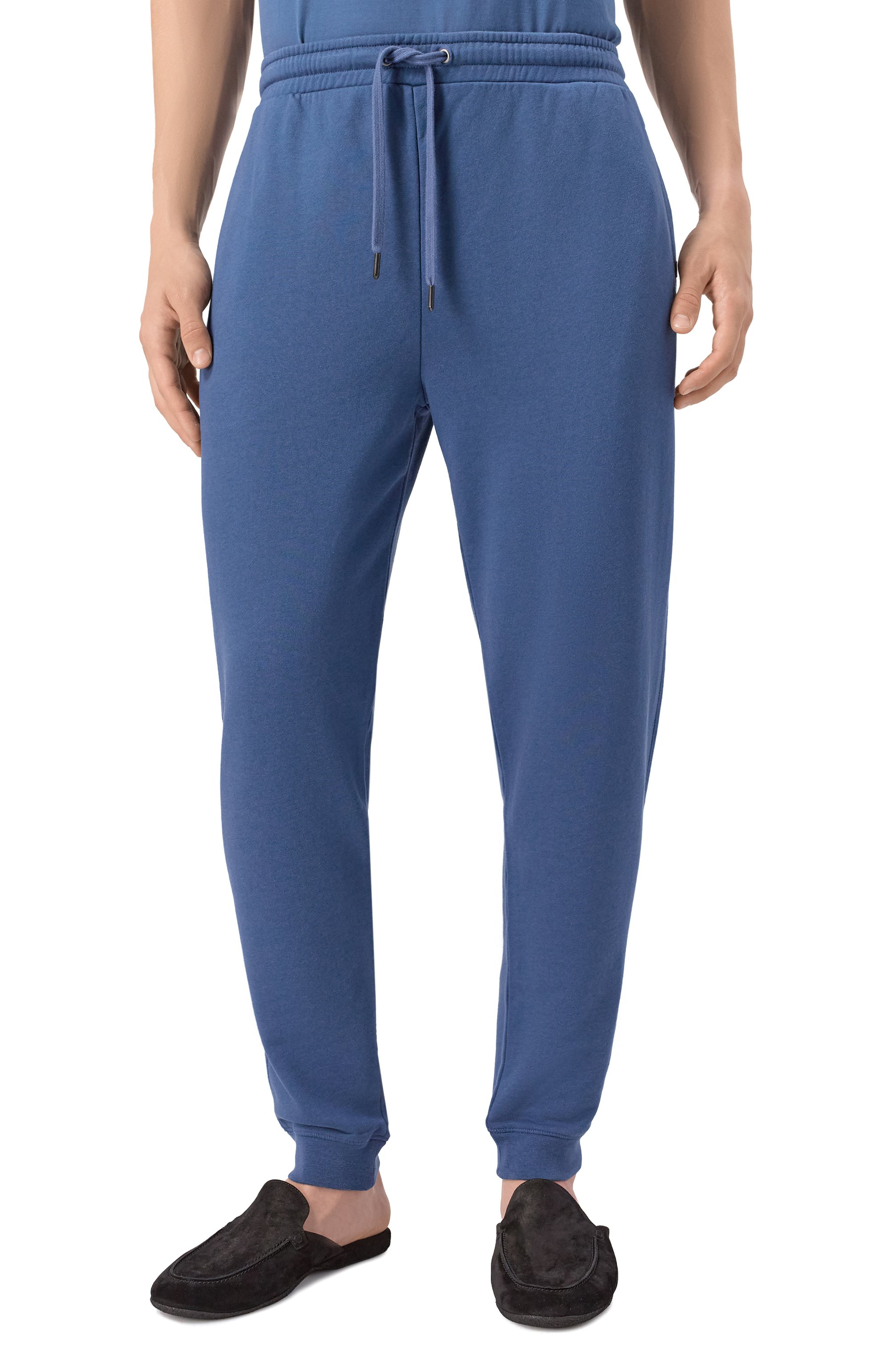 Хлопковые джоггеры DEREK ROSE, арт. 3173/QUIN001, фото 3