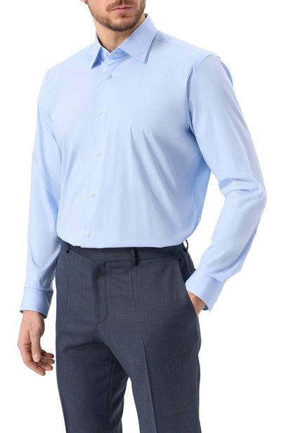 Хлопковая сорочка BOSS, арт. 50527190, фото 3