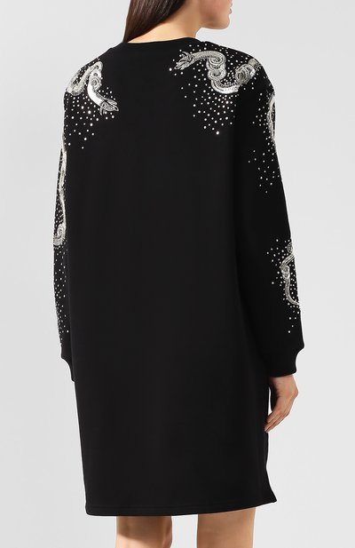 Хлопковое платье GIVENCHY черного цвета по цене 155000 руб., арт. BW20DGG0E1, фото 4 Хлопковое платье GIVENCHY, арт. BW20DGG0E1, фото 4
