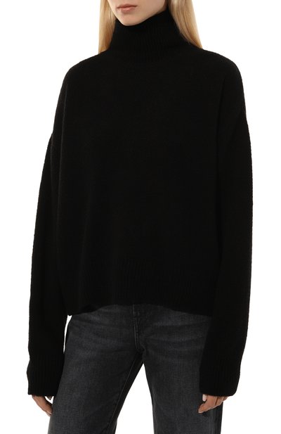 Свитер из кашемира и шелка MRZ черного цвета по цене 69950 руб., арт. 0095, фото 3 Свитер из кашемира и шелка MRZ, арт. 0095, фото 3