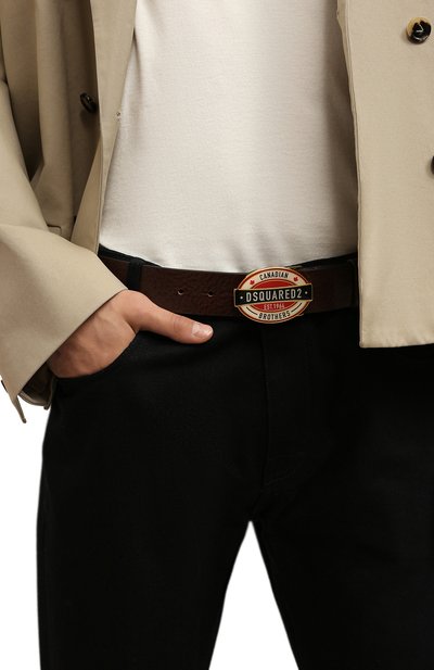 Кожаный ремень DSQUARED2, арт. BEM0480 12900001, фото 2