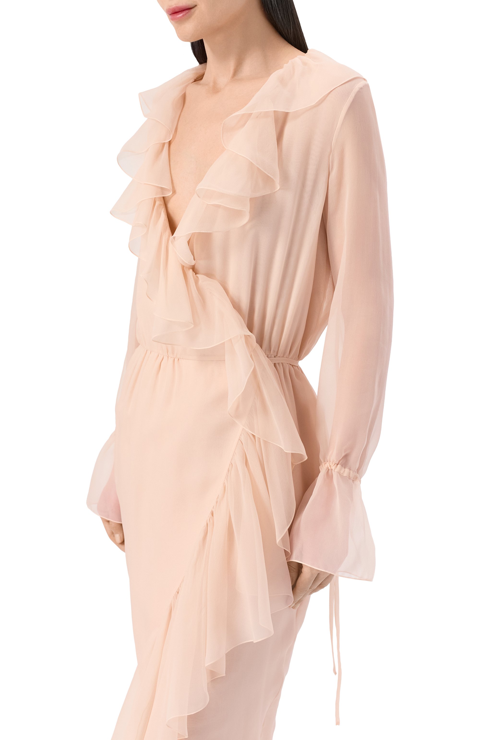 Шелковое платье MVST, арт. M26.2PW.D003/F136, фото 4