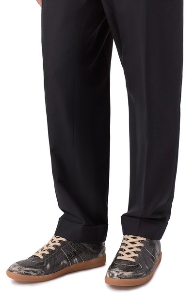 Кожаные кеды replica MAISON MARGIELA, арт. S57WS0517/P7424, фото 3