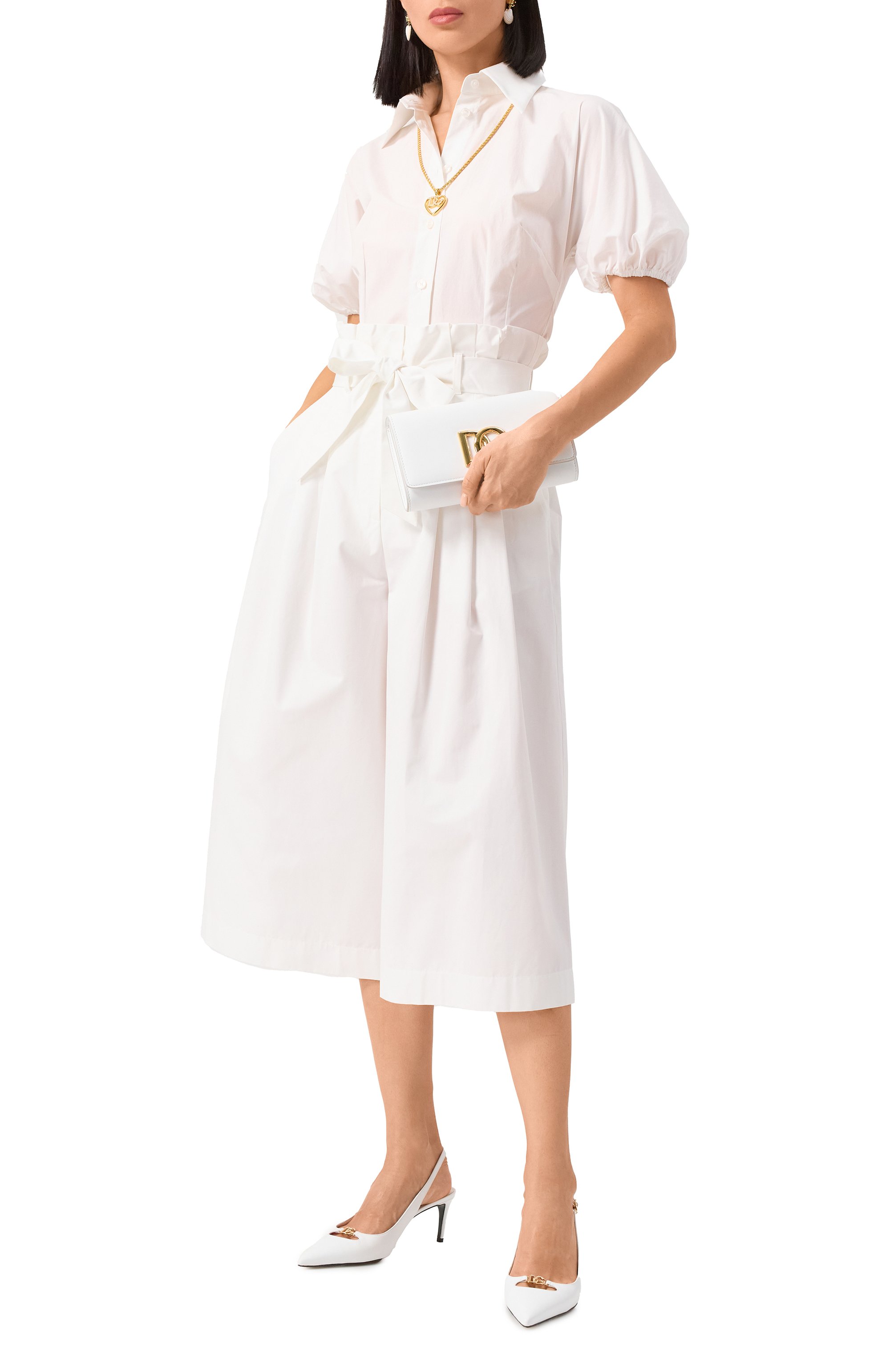 Хлопковая рубашка DOLCE & GABBANA, арт. F5S64T/FU5T9, фото 2