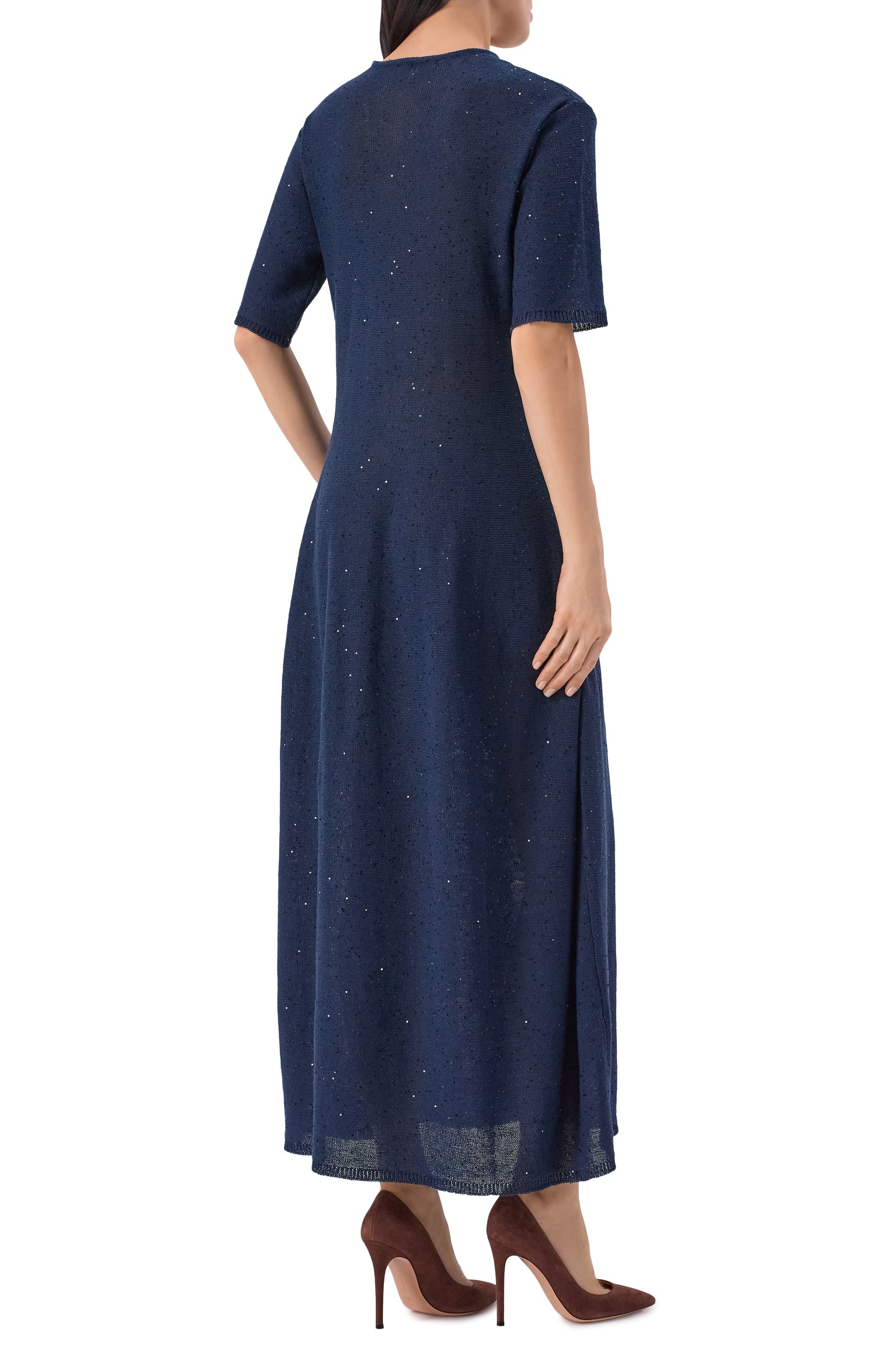 Платье изо  льна и хлопка ANTONELLI FIRENZE, арт. 41797Q/01625, фото 3