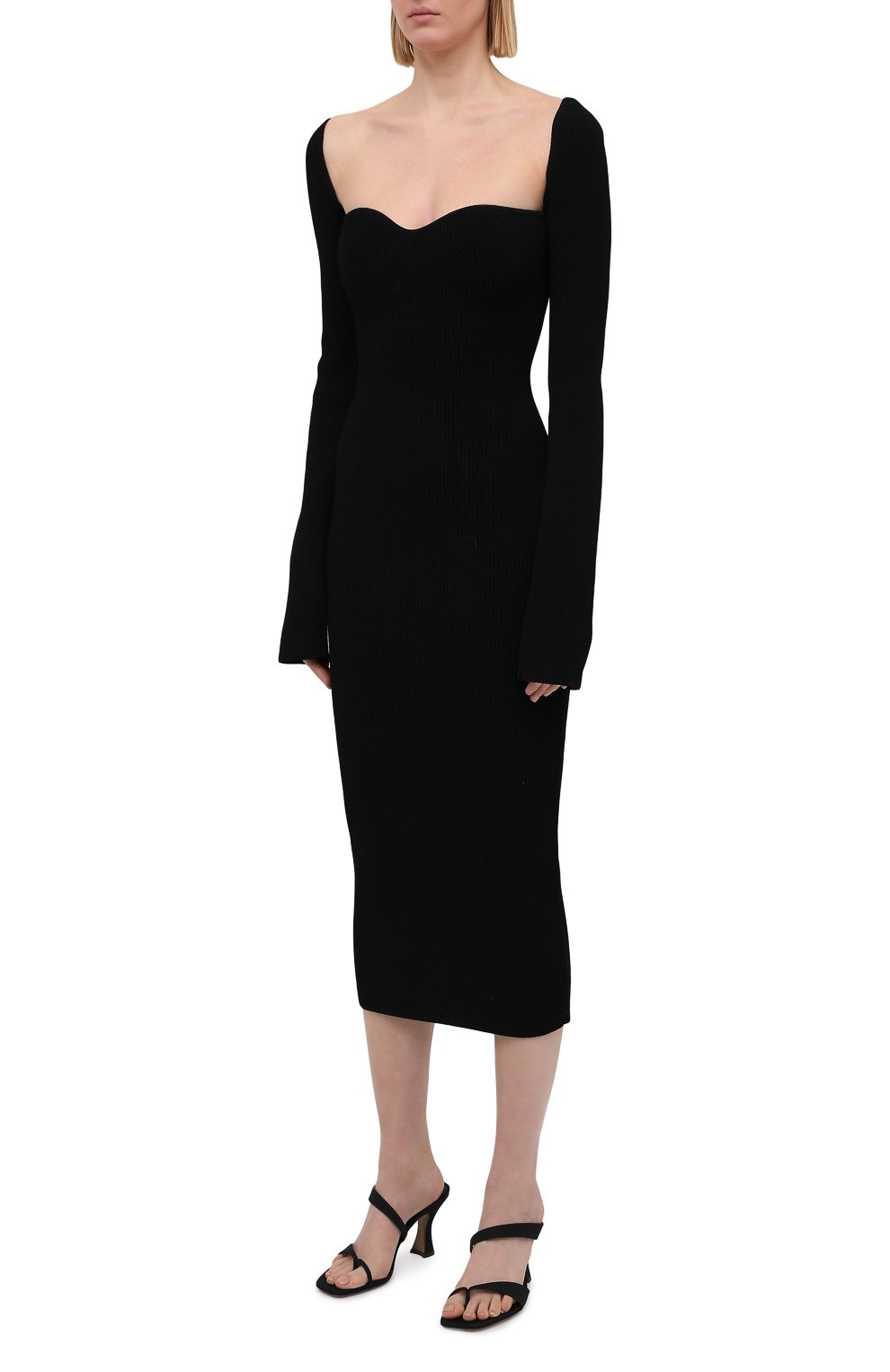 Платье из вискозы KHAITE, арт. 8300400/BETH, фото 3