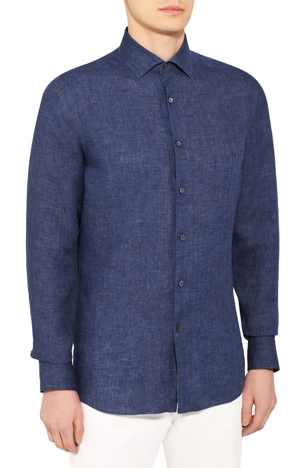 Льняная рубашка ZEGNA, арт. UUX38/SRF5, фото 3