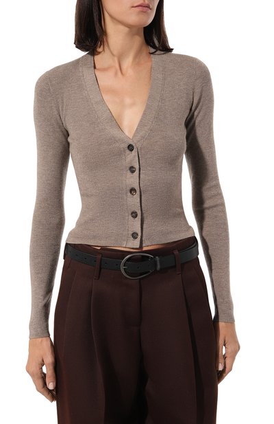 Кардиган из кашемира и вискозы BRUNELLO CUCINELLI, арт. M9A82B1271, фото 3