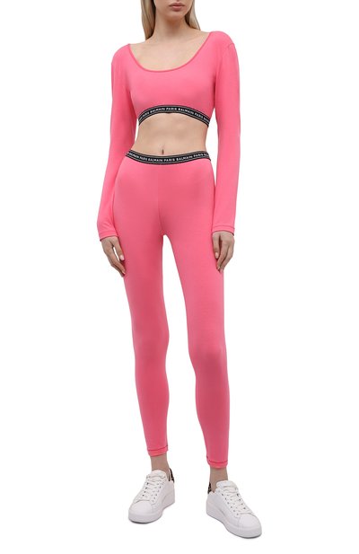 Хлопковый топ BALMAIN, арт. BPM145140, фото 2