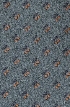 Мужской шелковый галстук BROUBACK голубого цвета, арт. TIE 8CM/SS24 | Фото 4 (Материал сплава: Проставлено; Нос: Не проставлено; Материал: Текстиль, Шелк; Принт: С принтом)