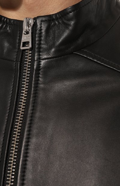 Кожаная куртка HUGO, арт. 50455293, фото 5
