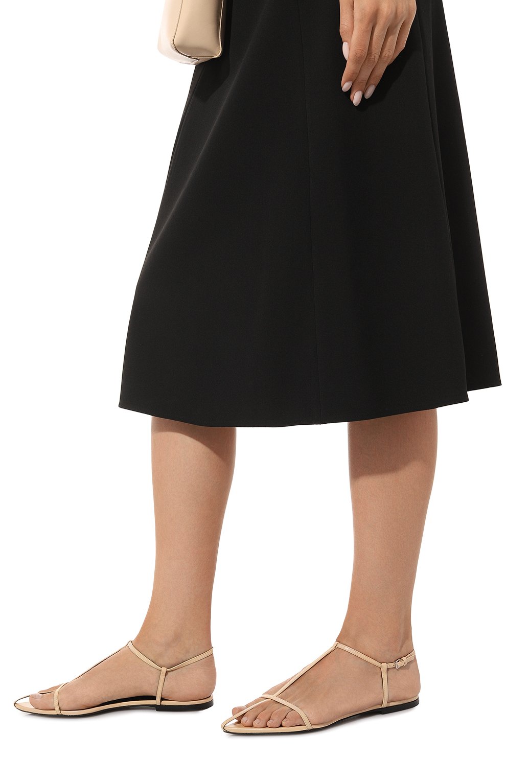 Кожаные сандалии JIL SANDER, арт. J15WP0081/P4864, фото 3