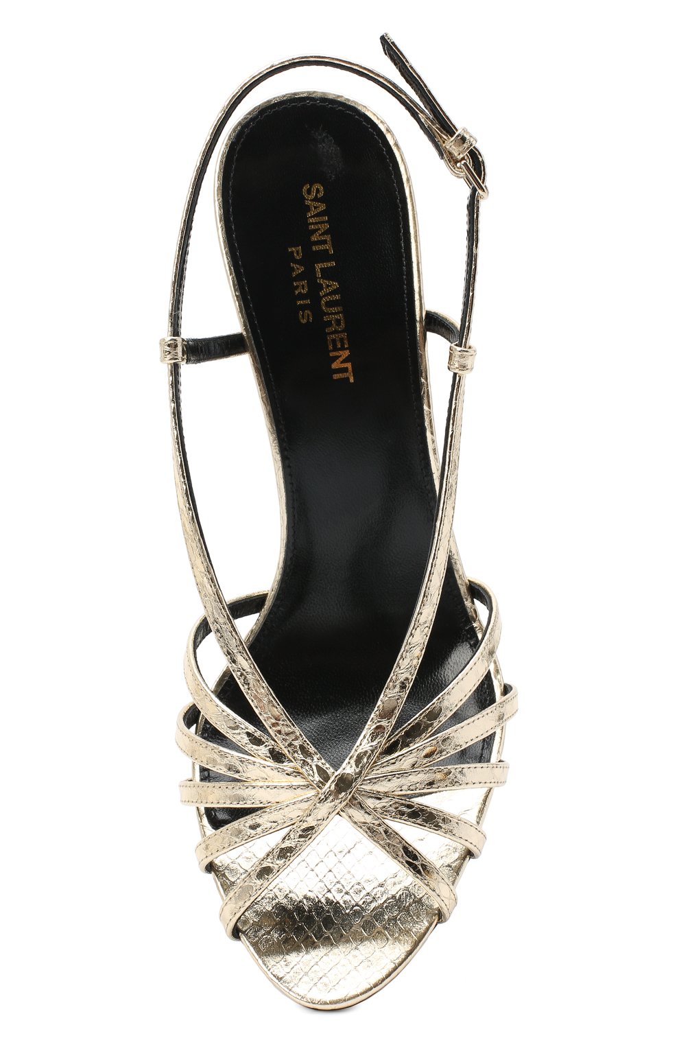 Кожаные босоножки romy SAINT LAURENT, арт. 630833/EXV00, фото 5