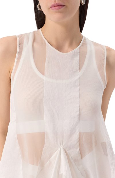 Платье изо льна и шелка UMA WANG, арт. UW5017, фото 5