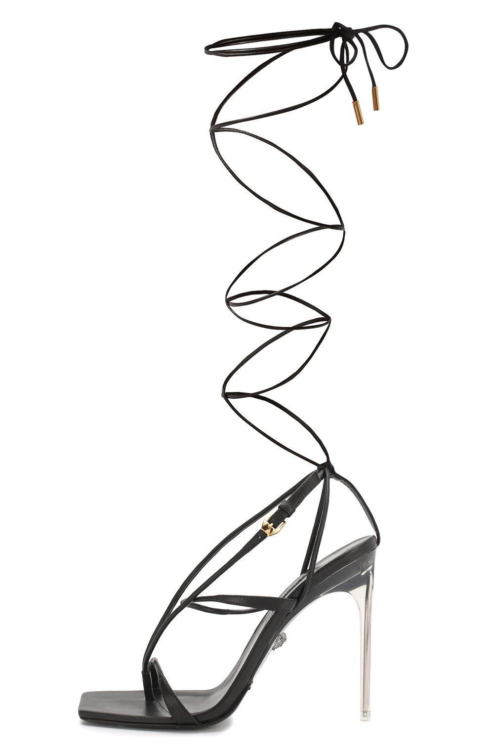 Кожаные босоножки VERSACE, арт. DST331P/DNA5, фото 3