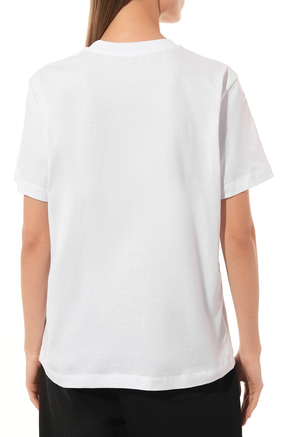 Хлопковая футболка MSGM, арт. 2000MDM540 200002, фото 4