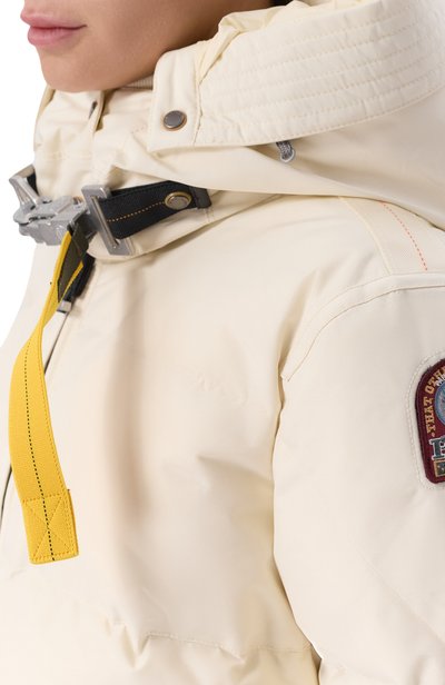 Пуховик PARAJUMPERS белого цвета по цене 112500 руб., арт. 26WMPWJKMA33, фото 5 Пуховик PARAJUMPERS, арт. 26WMPWJKMA33, фото 5