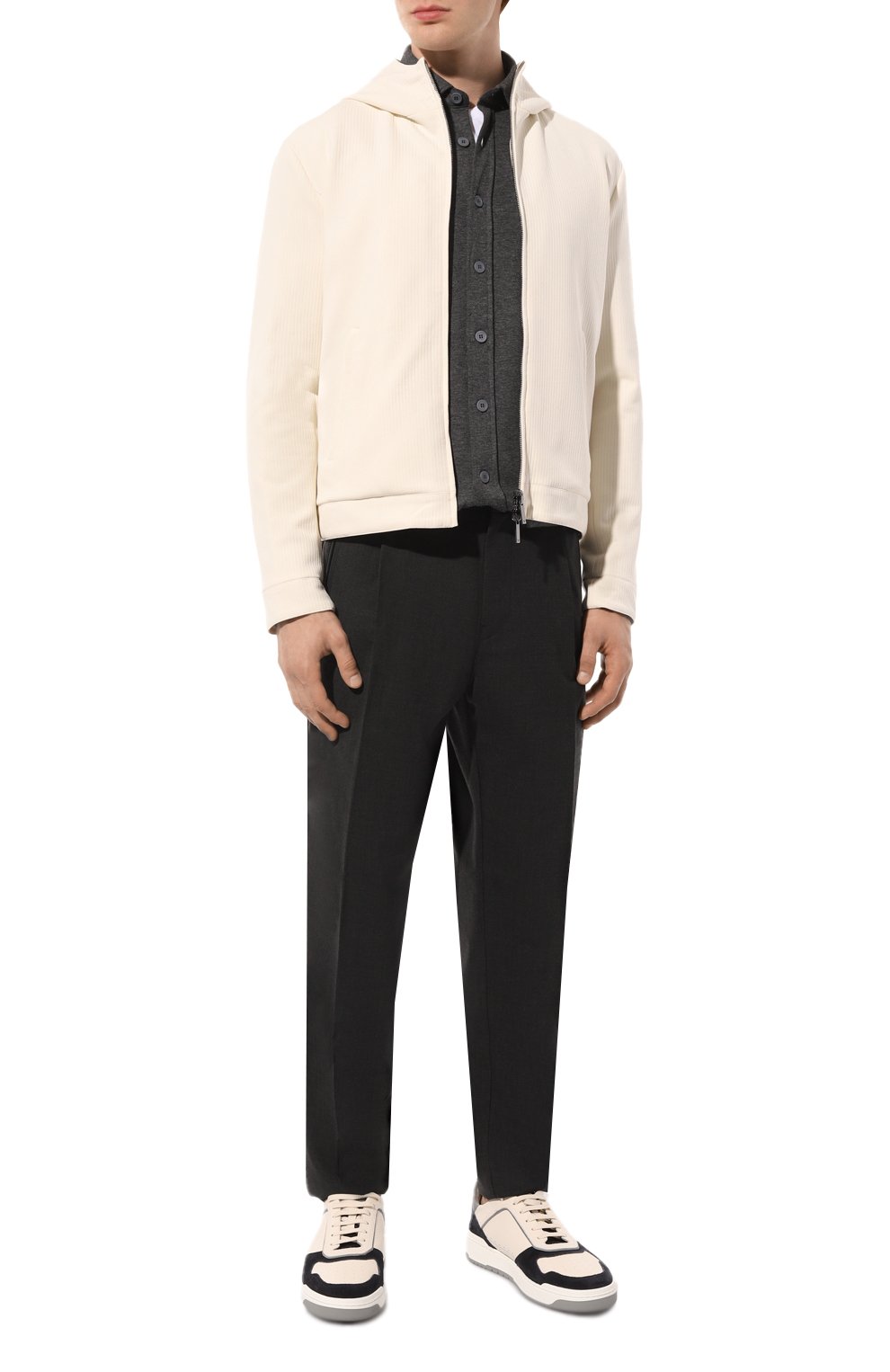 Рубашка из хлопка и кашемира STEFANO RICCI, арт. CJ007117/TE2602, фото 2