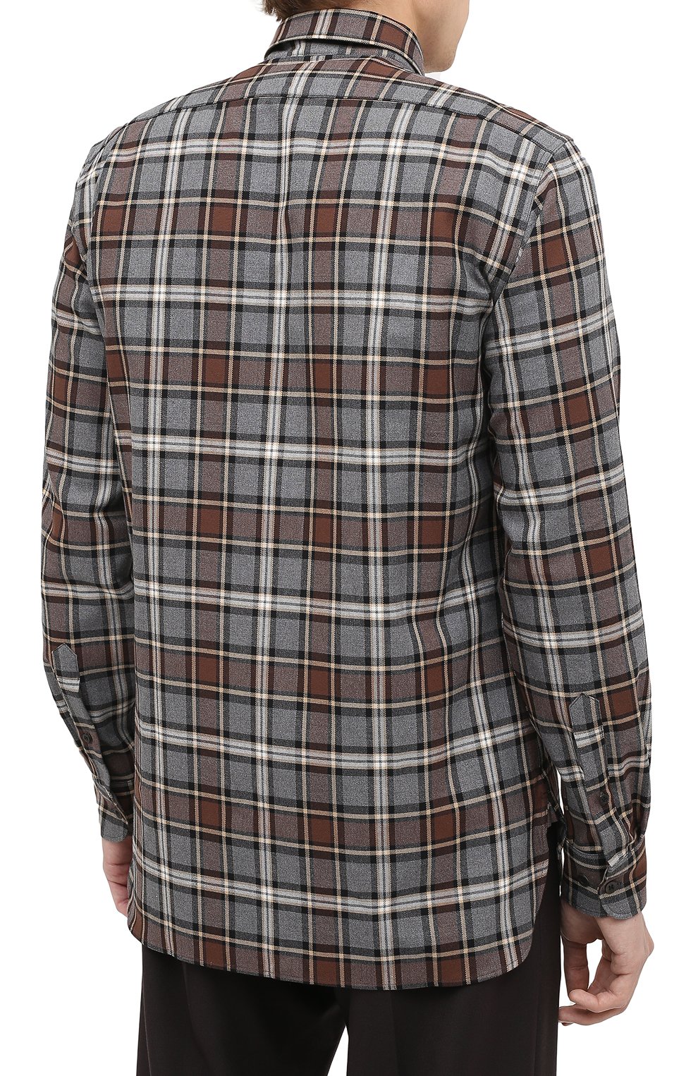 Хлопковая рубашка DRIES VAN NOTEN, арт. 202-20702-1166, фото 4