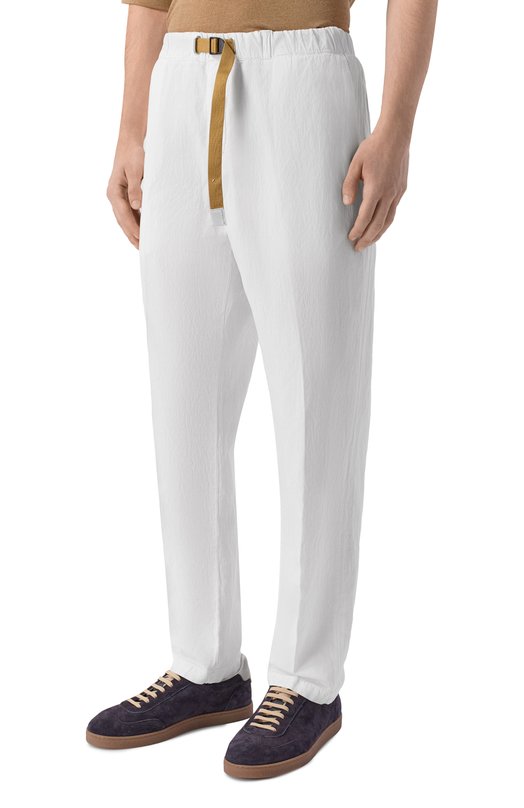 Брюки из лиоцелла и льна White Sand 26SU66/80 Белый  26SU66/80 Фото 3