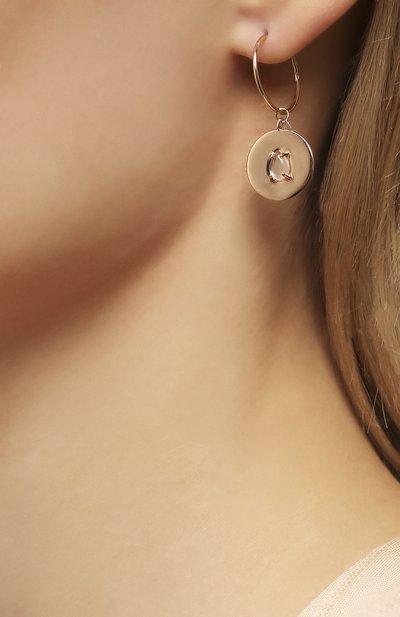 Серьги с горным хрусталем: рак MOONKA, арт. in-er-crs, фото 2