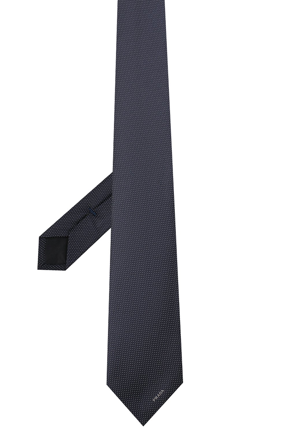 Шелковый галстук PRADA, арт. UCR77-1JYH-F0008-141, фото 2