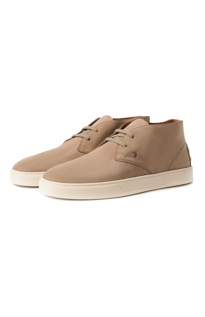 Мужские кеды из нубука TOD’S, арт. XXM04L00D80/6RN