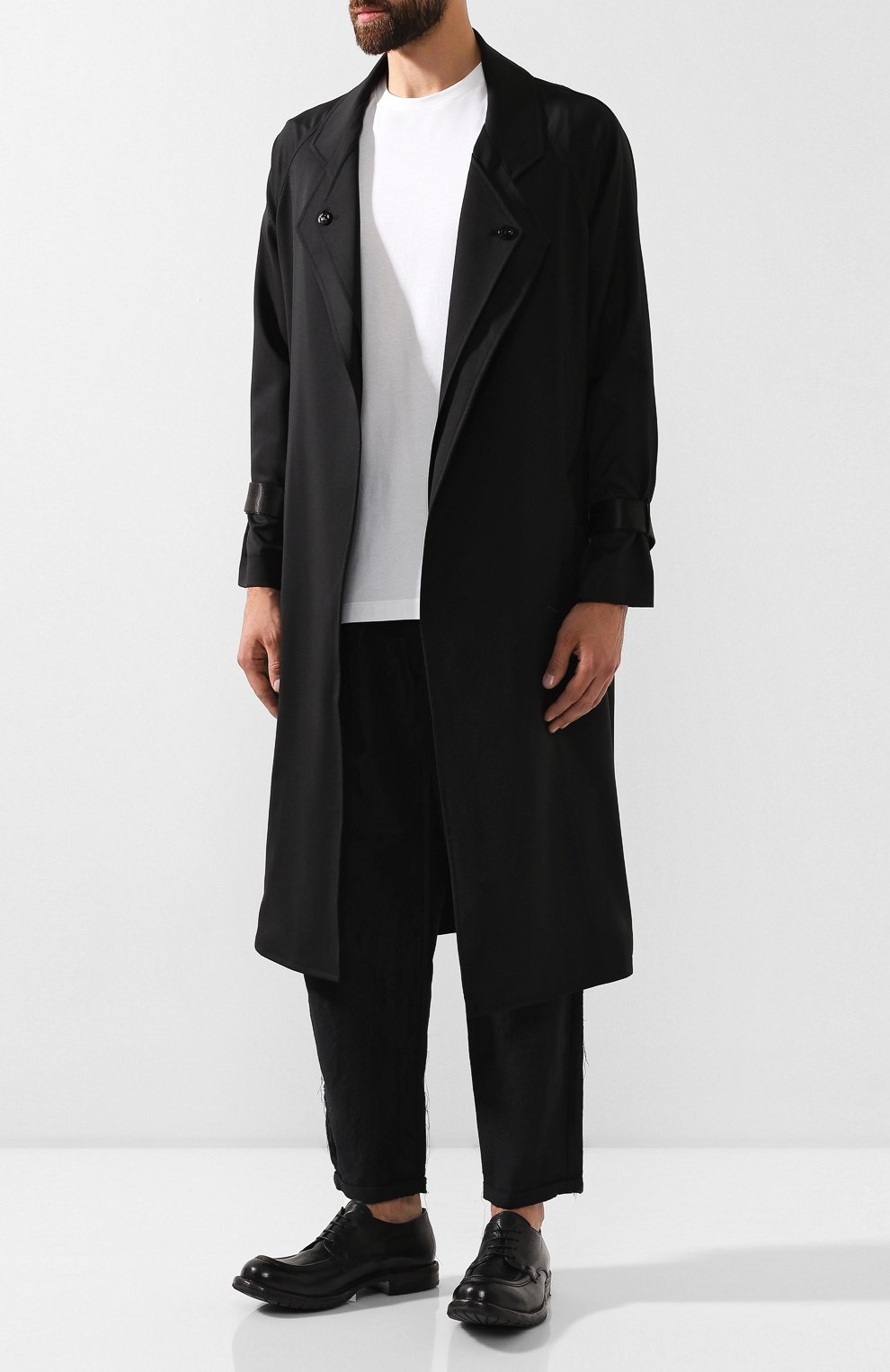 Шерстяной плащ RTA, арт. MF9344-0136BLK, фото 3