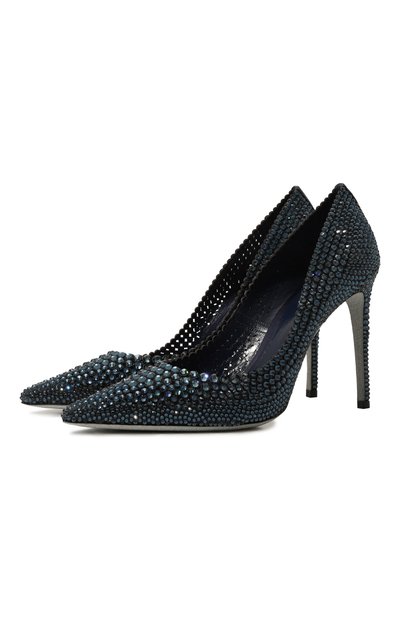 Женские текстильные туфли cleo crystal 105 RENE CAOVILLA, арт. C11875-105/R001