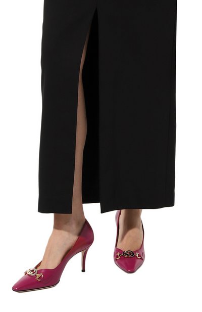 Кожаные туфли zumi GUCCI, арт. 596860 C9D00, фото 3