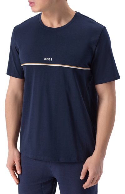 Хлопковая футболка BOSS, арт. 50515395, фото 3