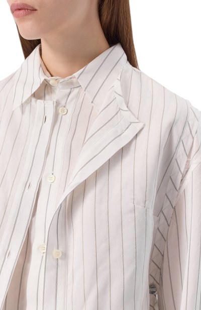 Рубашка из вискозы и шелка JEAN PAUL GAULTIER, арт. 25/04-W-ST036/W038, фото 5