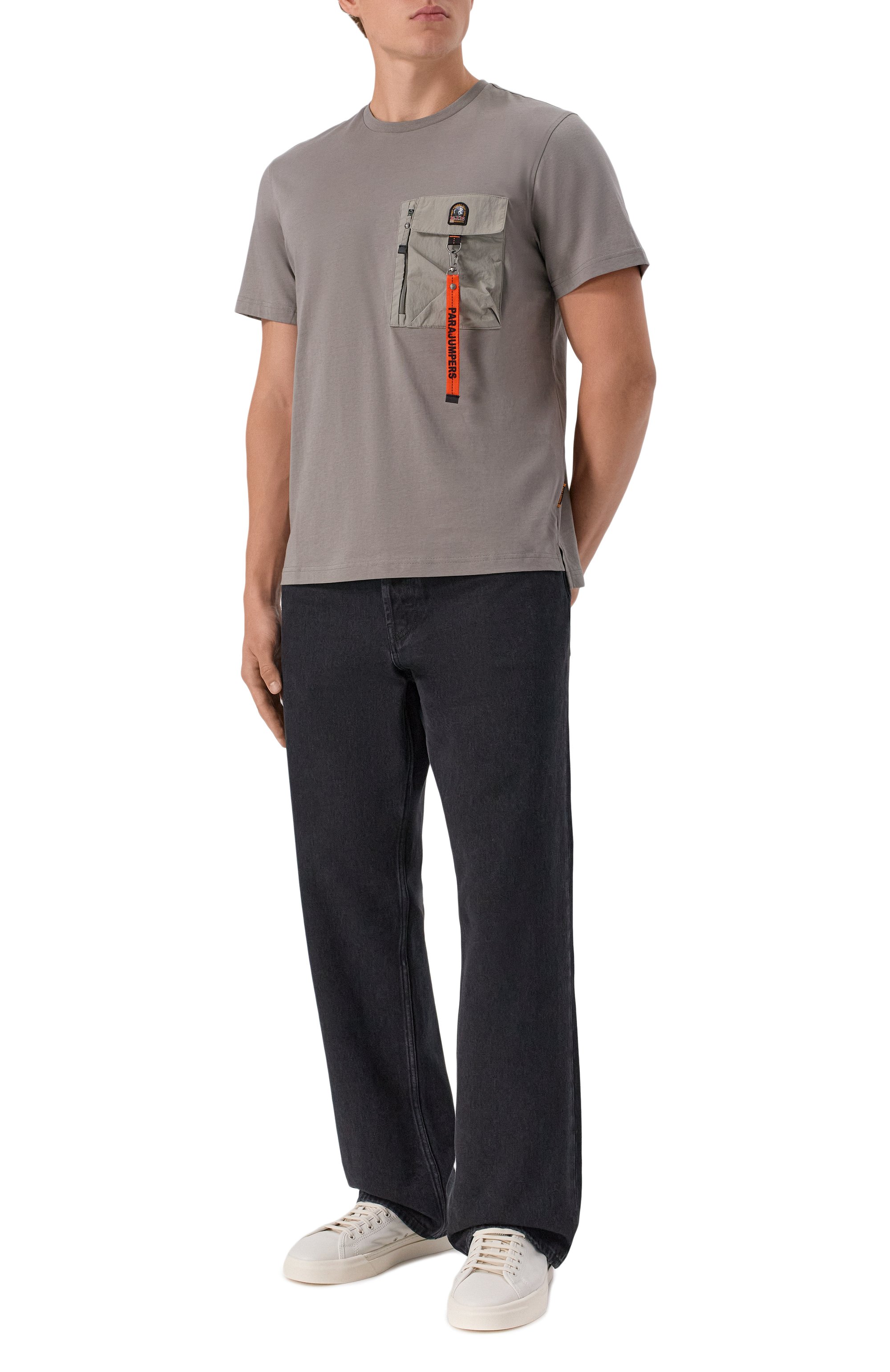 Хлопковая футболка PARAJUMPERS, арт. 25WMPMTSRE07, фото 2