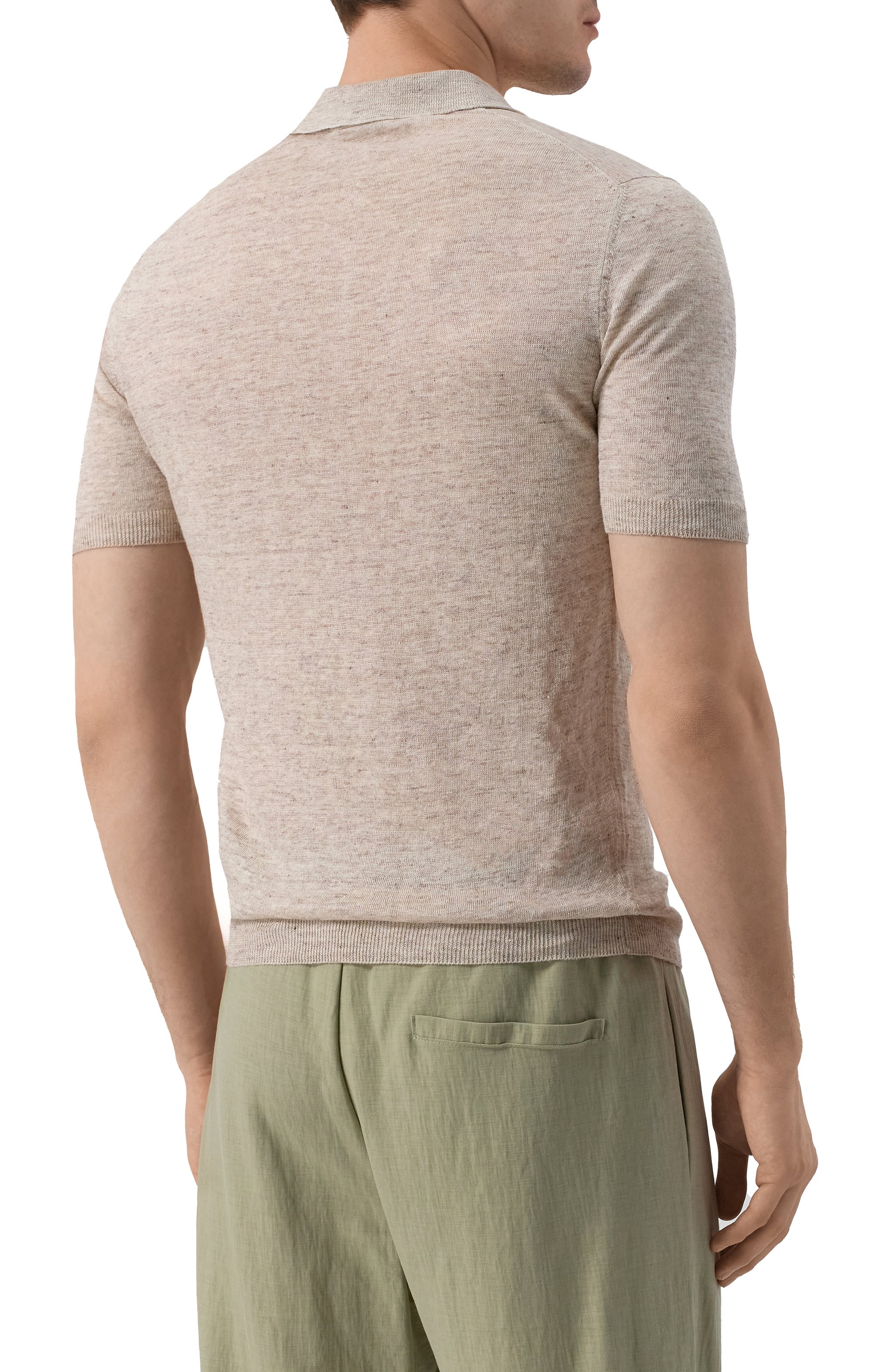 Льняное поло GRAN SASSO, арт. 57187/24804, фото 4