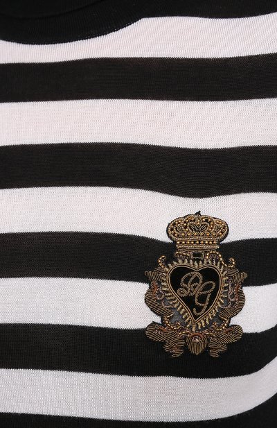 Водолазка из кашемира и шелка DOLCE & GABBANA, арт. FX195Z/JAMU2, фото 5