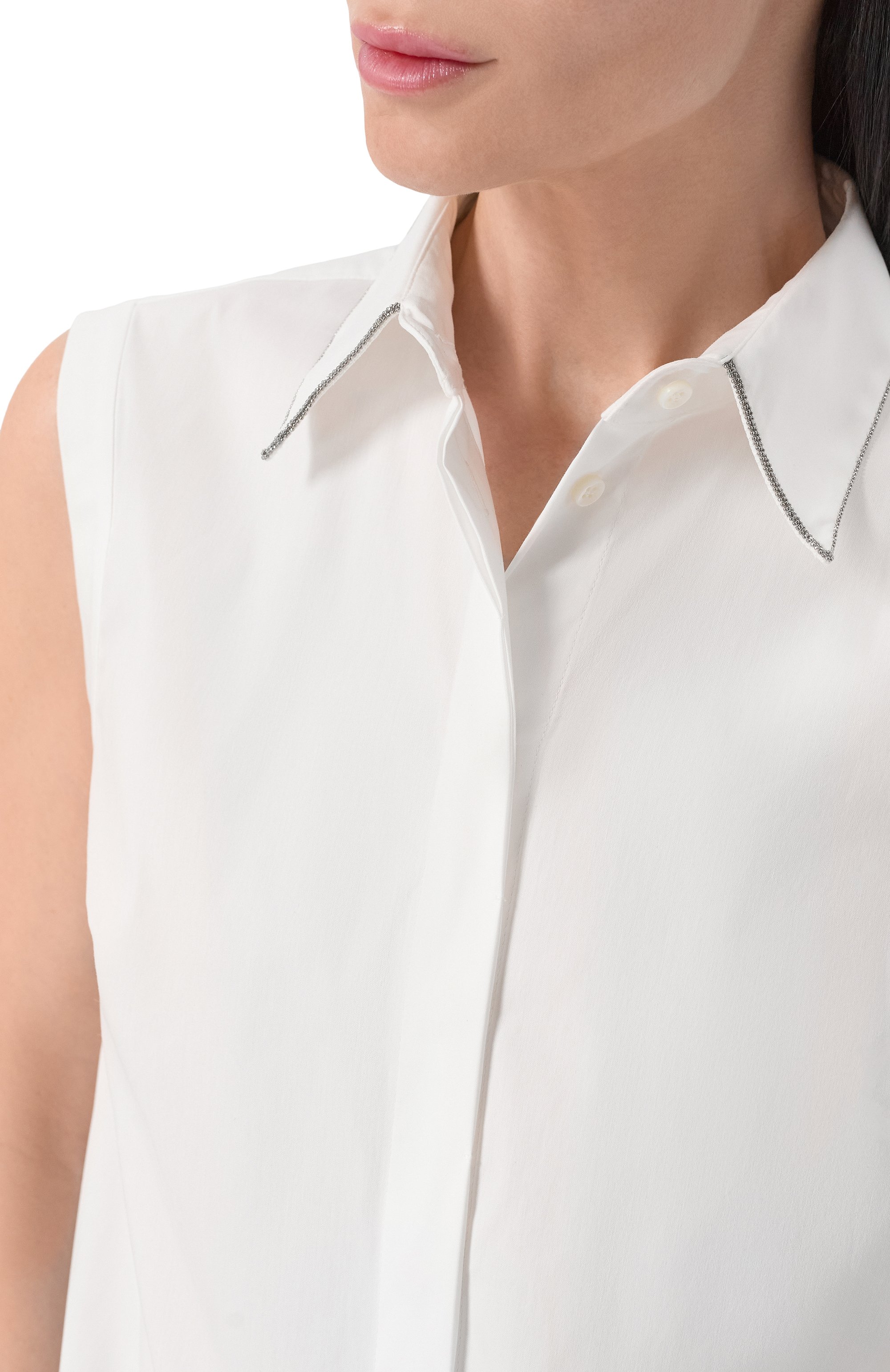 Хлопковый топ BRUNELLO CUCINELLI, арт. MP091MA616, фото 5