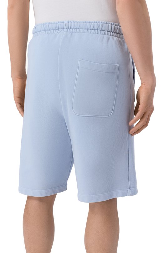Хлопковые шорты Comme des Fuckdown CFABM01922 Голубой  CFABM01922 Фото 4