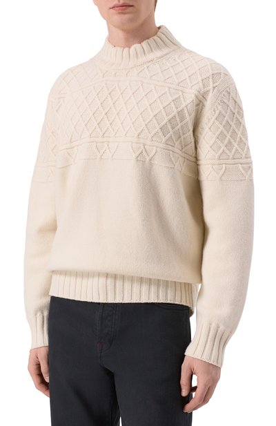 Свитер из шерсти и кашемира KITON, арт. UMM071902, фото 3