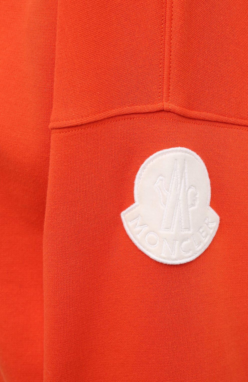 Хлопковое худи MONCLER оранжевого цвета по цене 36200 руб., арт. F2-093-8G752-10-V8186, фото 5 Хлопковое худи MONCLER, арт. F2-093-8G752-10-V8186, фото 5