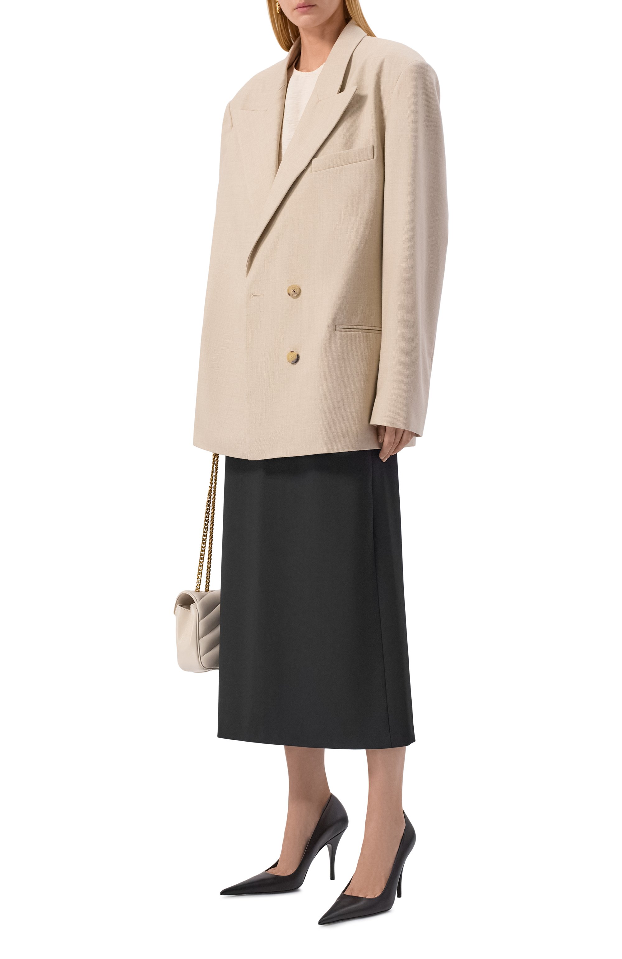 Шерстяной жакет MAGDA BUTRYM светло-бежевого цвета по цене 217500 руб., арт. 124725, фото 2 Шерстяной жакет MAGDA BUTRYM, арт. 124725, фото 2